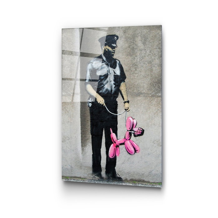 Wallity Cuadro Decorativo Banksy UV-506 45 x 65 cm Wallity Cuadro Decorativo Banksy UV-506 45 x 65 cm